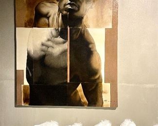 Item 92:  Signed Stretched Canvas Print - 36" x 48":  $145