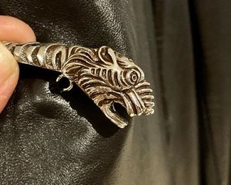 detail - cheetah head buttons