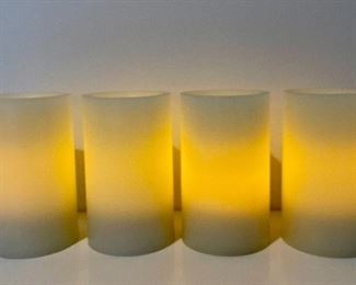 Item 127:  Set of 4 Flameless Candles:  $28