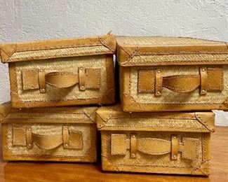 Item 132:  Lot of Assorted Storage Boxes:  $28