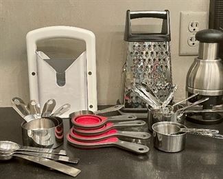 Lots of Kitchen Gadgets, Knives, Mixing Bowls, etc. at this sale!  See you on December 4th & 5th!  