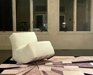 Sale starts online Sunday, November 28th at 9:00 a.m.! Check out this geometric rug!