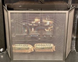 Item 156:  Folding Fireplace Screen:  $125