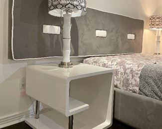 detail - on lamp (nightstand is sold)