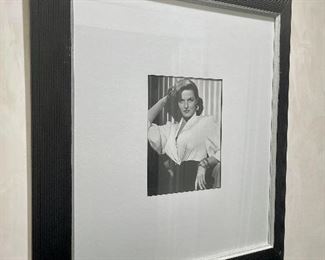 Item 247:  Jane Russell Photograph - 23.5" x 25.5": $75