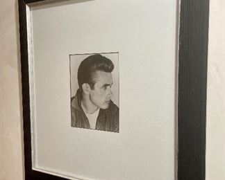 Item 249:  James Dean Photograph - 23.5" x 25.5":  $75