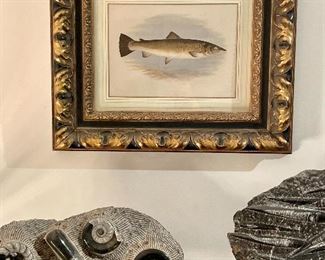 Item 194:  "Bull Trout" Print - 23" x 19.5":  $165