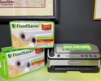 Item 73:  Food Saver Vacuum Sealer with Bags: $125 