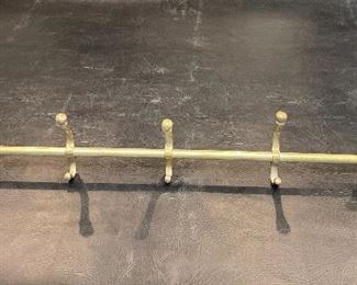 Item 206:  Vintage Brass Horse Hooks:  $150