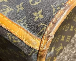 detail - please note the stains and condition issues on edges