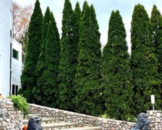 We will see you on December 4th & 5th! Check out these cast aluminum Foo Dogs!