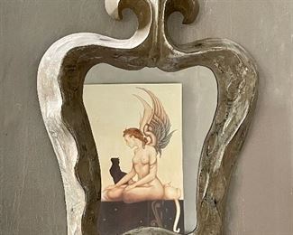 Item 95:  (2 left) Fleur De Lis Mirrors - 24" x 33":  $125/Ea
