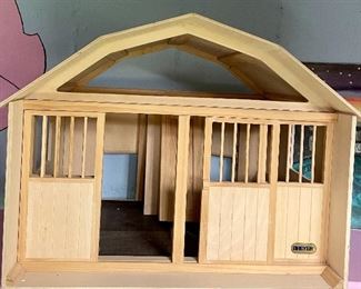 Item 238:  Breyer Wood Horse Stable:  $42