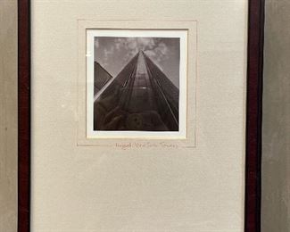 "Angled View Twin Towers"