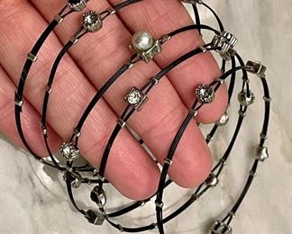 Item 163:  (5) Cable Bracelets:  $24