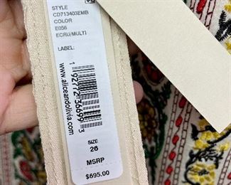 detail - originally $695