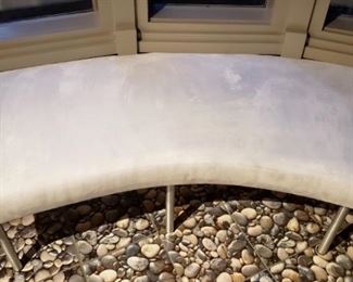 detail - the material is like a suede-cloth material.