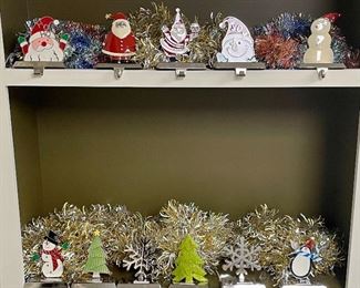 Item 277:  (11) Xmas Stocking Holders:  $8/Ea  