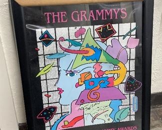 Item 279:  The Grammys Poster (this item is personalized):  $145