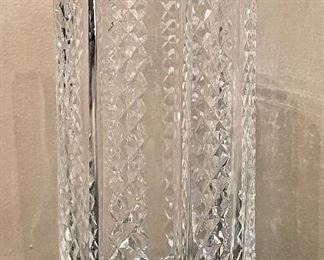 Item 287:  Waterford Vase:  $95