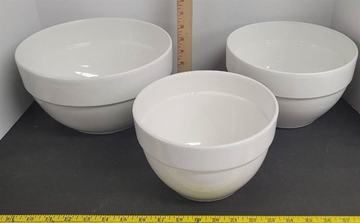 (3) Portugal mixing bowls