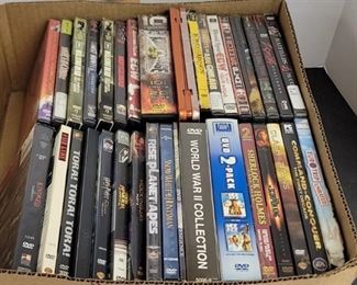 (34) DVD movies (See Pictures for titles)