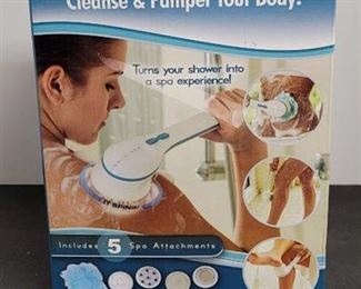 Spin spa brush cleanse & pamper your body