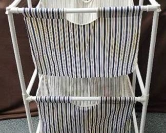 Clothes bin on wheels 25 1/2" W x 16" D x 37" H