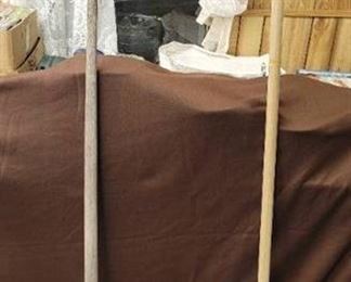 (2) Metal Snow shovel