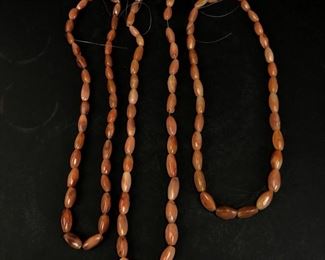 Carnelian Beaded Necklaces