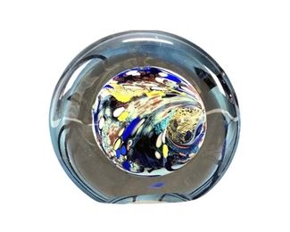 1998 Signed R. Karg Paperweight