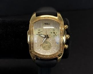 JoJo Chronograph Wristwatch Joe Rodeo Style, Japanese Movement - WORKS