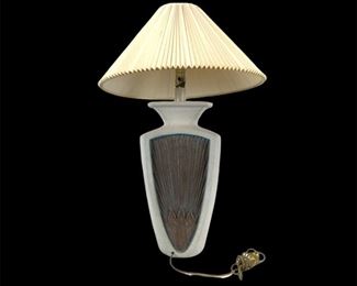 Art Deco Ceramic Table Lamp - WORKS