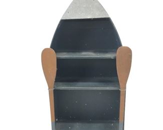 Wood Row Boat Shelf