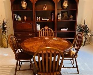 Table & Chairs Sold 3 Piece cabinet still available