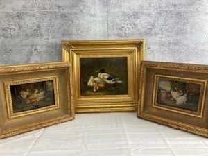 Gorgeous framed signed original paintings 
