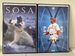 Framed Baseball Posters Sosa
