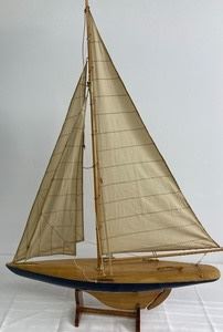 Collectible Wooden Sail Boat