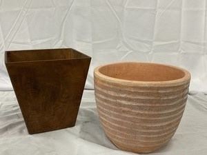 Two Large Planters