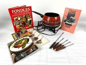 Vintage Fondue Set