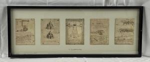 Framed Prints of Leonardo da Vinci Drawings