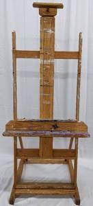 Large Classic Wood Studio Artist Easel 