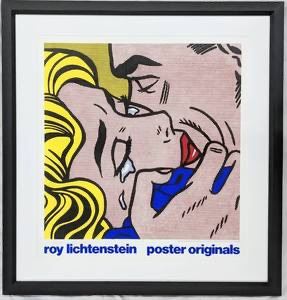 Lichtenstein framed artwork 