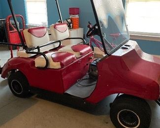 Vintage golf cart 1960’s restored 