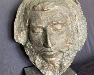 sculpted Face 8 x 12 with base 