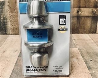 Stainless, Bed & Bath Door Knob by Defiant is NIP