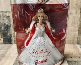 Barbie 2001 Holiday Celebration NIB