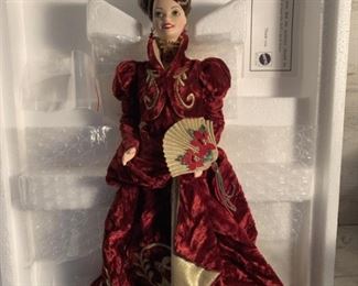 NIB 1997 Holiday Ball Barbie Holiday Porcelain
Collection
