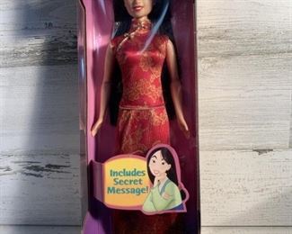NIB Disney's Mulan Doll, by Matel