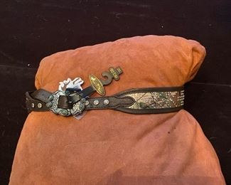 Montana West Ladies Western Style Belt w Buckle Size Medium is Brand New with Tags